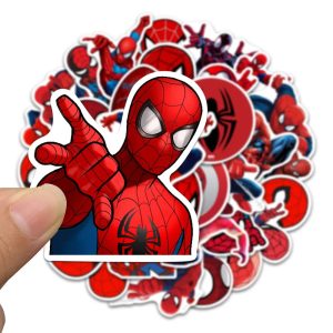 Cartoon Spider-Man Stickers