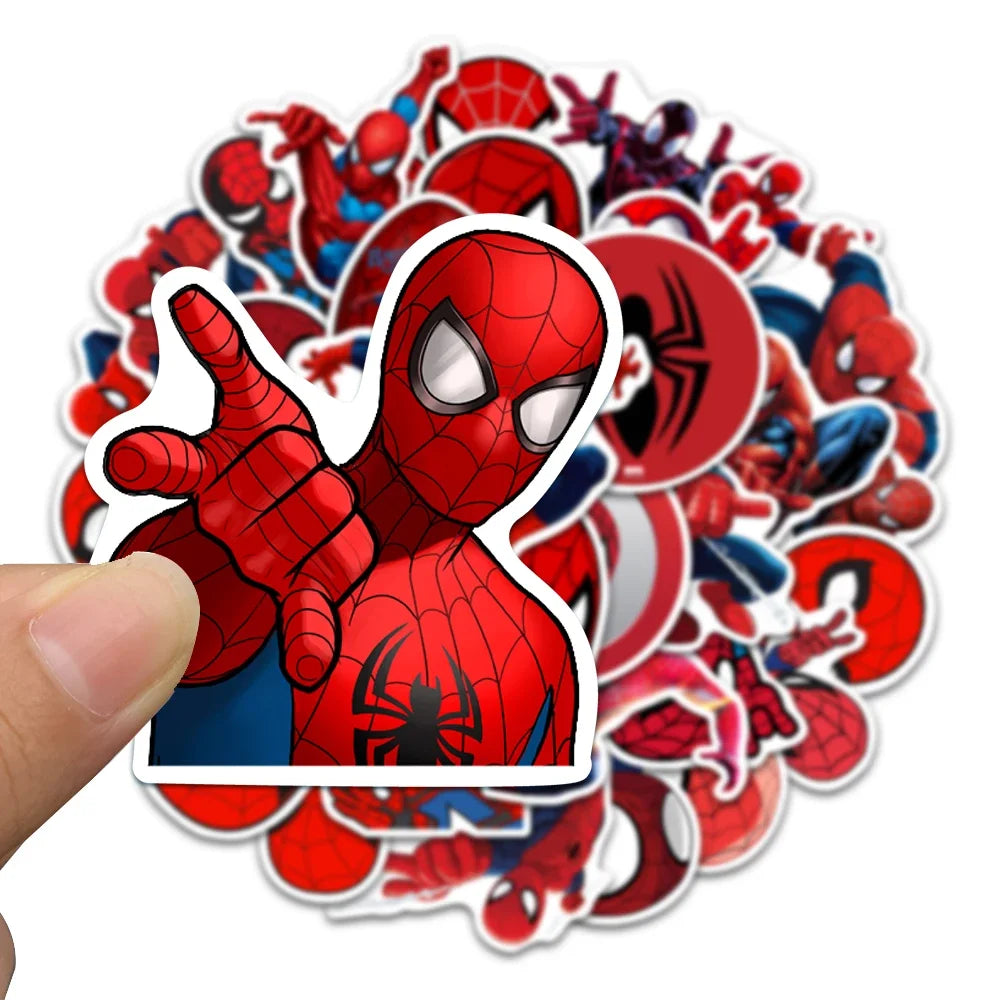 Cartoon Spider-Man Stickers