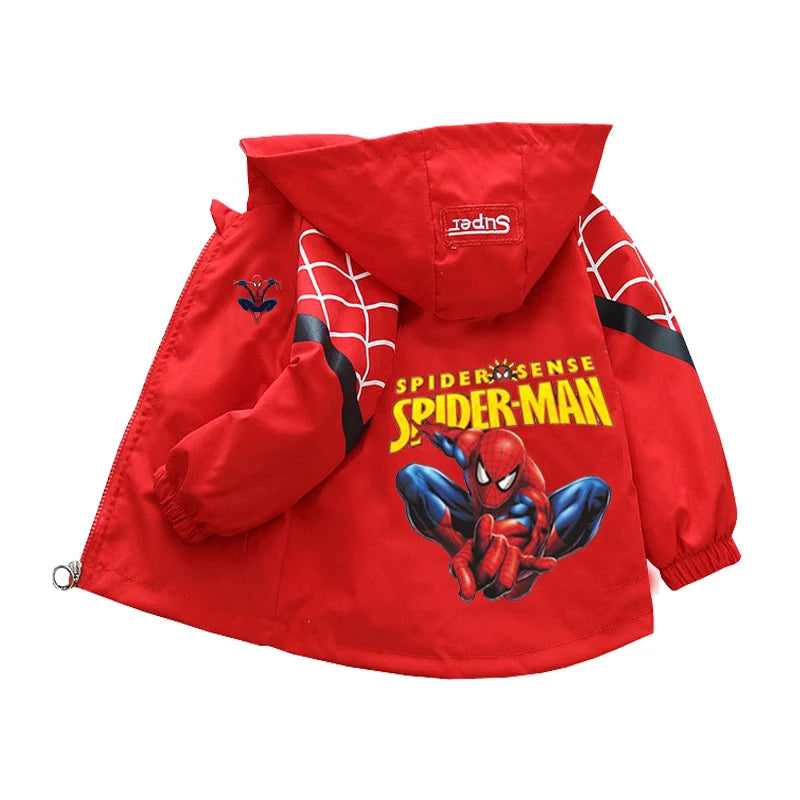 Boys & Girls Spider-Man Hooded Jacket - Image 7