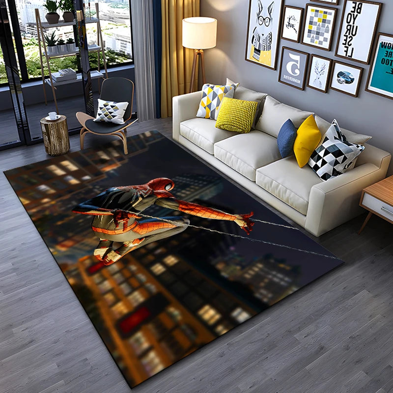 Disney Spider-Man Pattern Carpet - Image 2