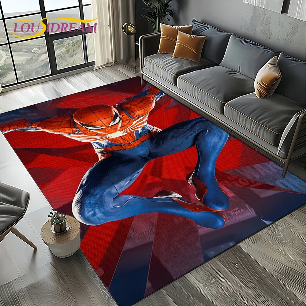 Spider-Man Marvel Avengers Cartoon Rug - Image 13