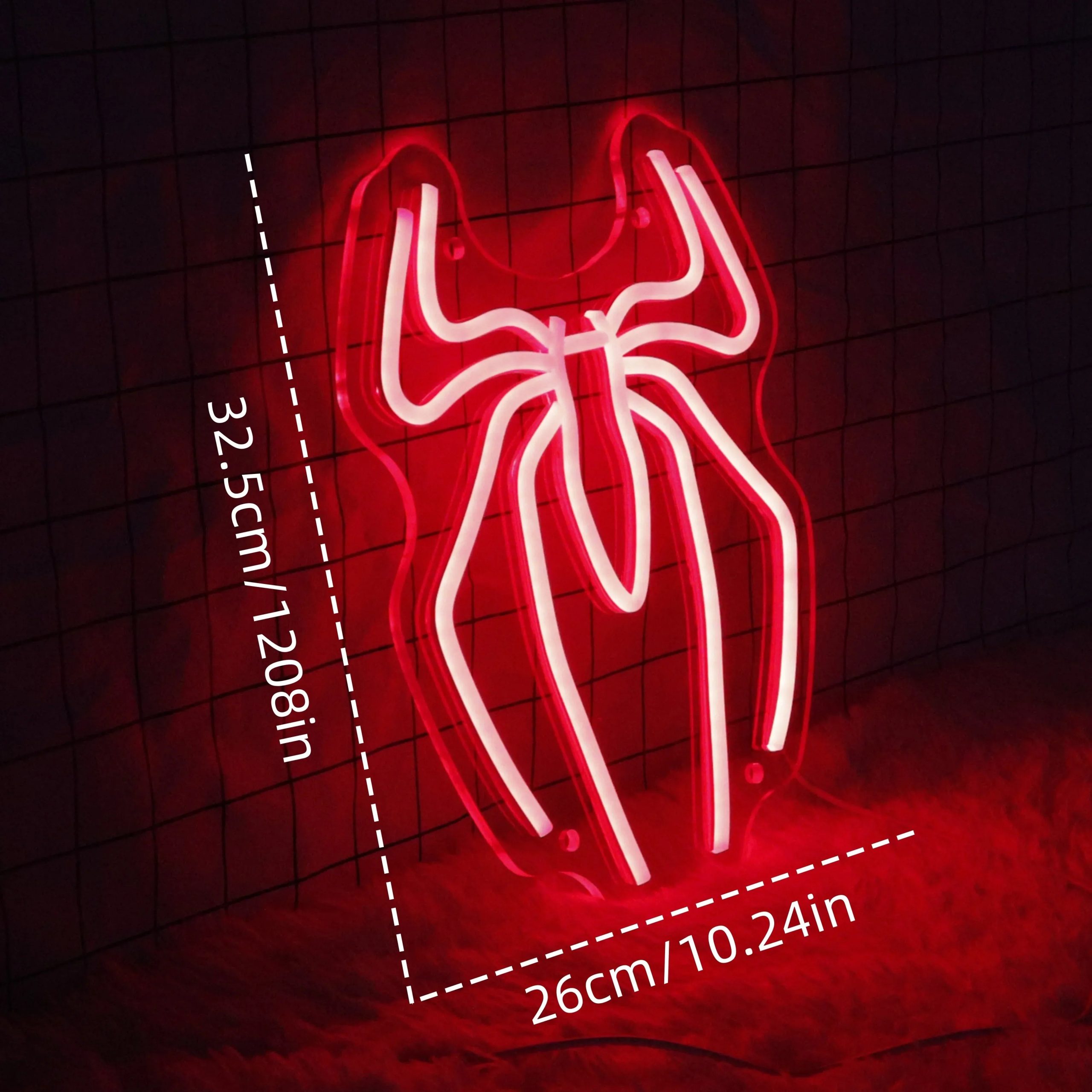 Spider Anime Neon LED Sign - Image 3