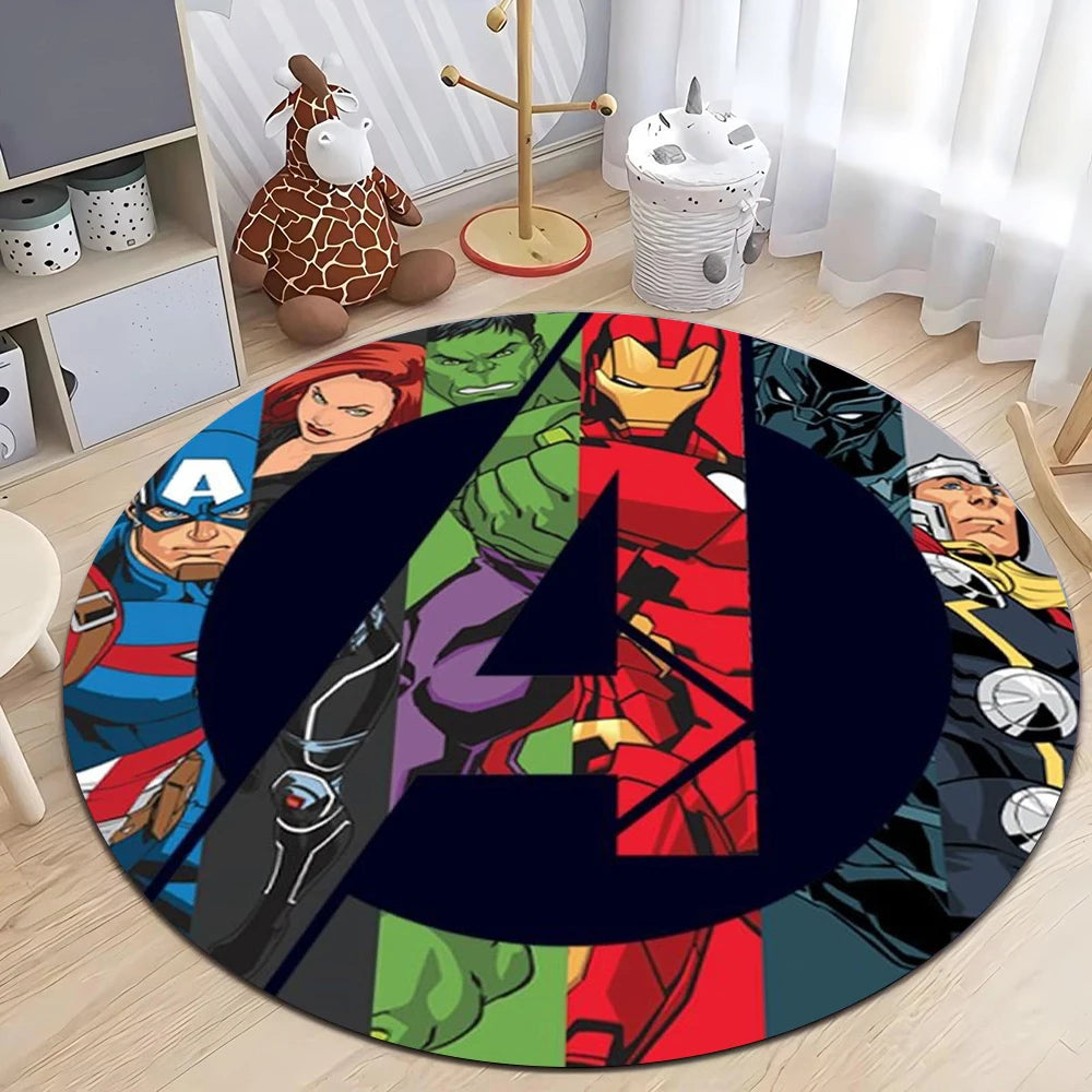 MINISO Marvel Spider-Man Round Rug - Image 12