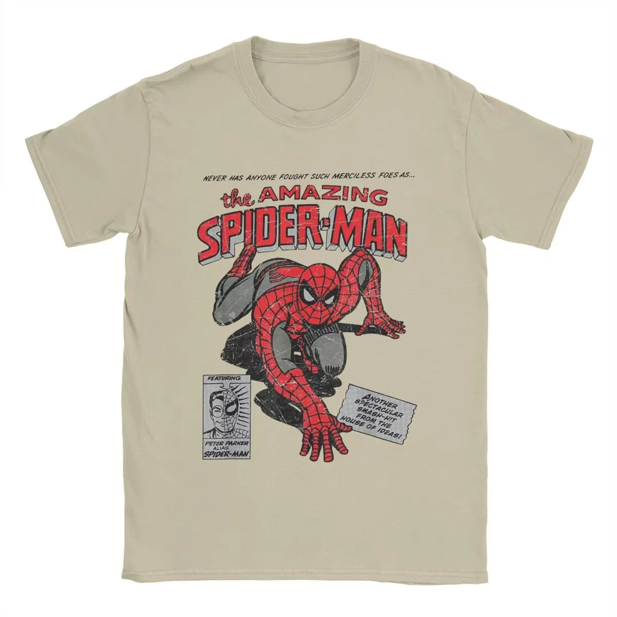 Spider-Man Retro Comic Movie T-Shirt - Image 9