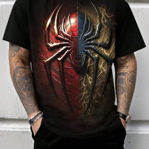Fashion Spider-Man 3D Printed Men's T-Shirt