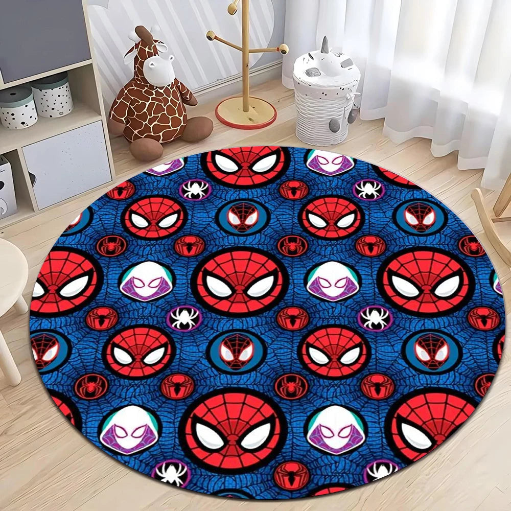 MINISO Marvel Spider-Man Round Rug - Image 7