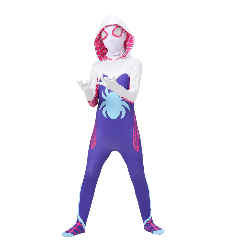 Kids Spider-Man Cosplay Costume - Image 6