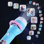 Princess Elsa & Spider-Man Avengers Cartoon Projection Flashlight