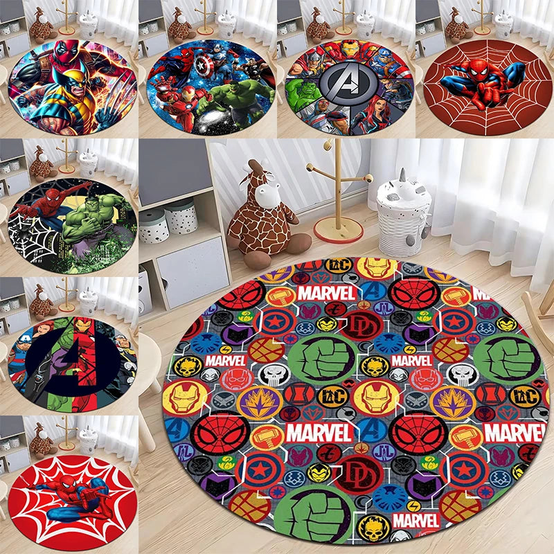 MINISO Marvel Spider-Man Round Rug