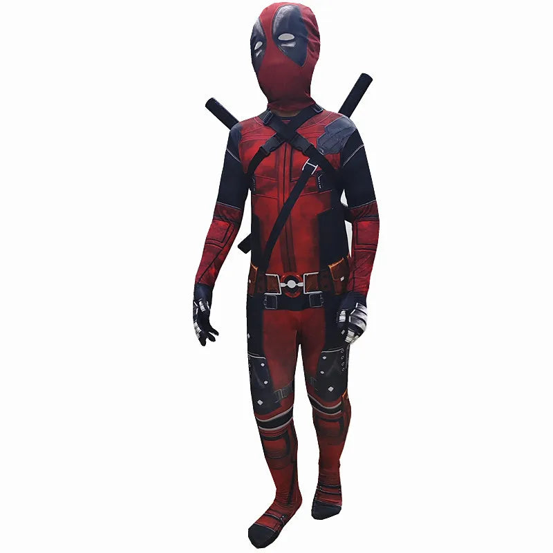 Deadpool Kids Superhero Costume - Image 4