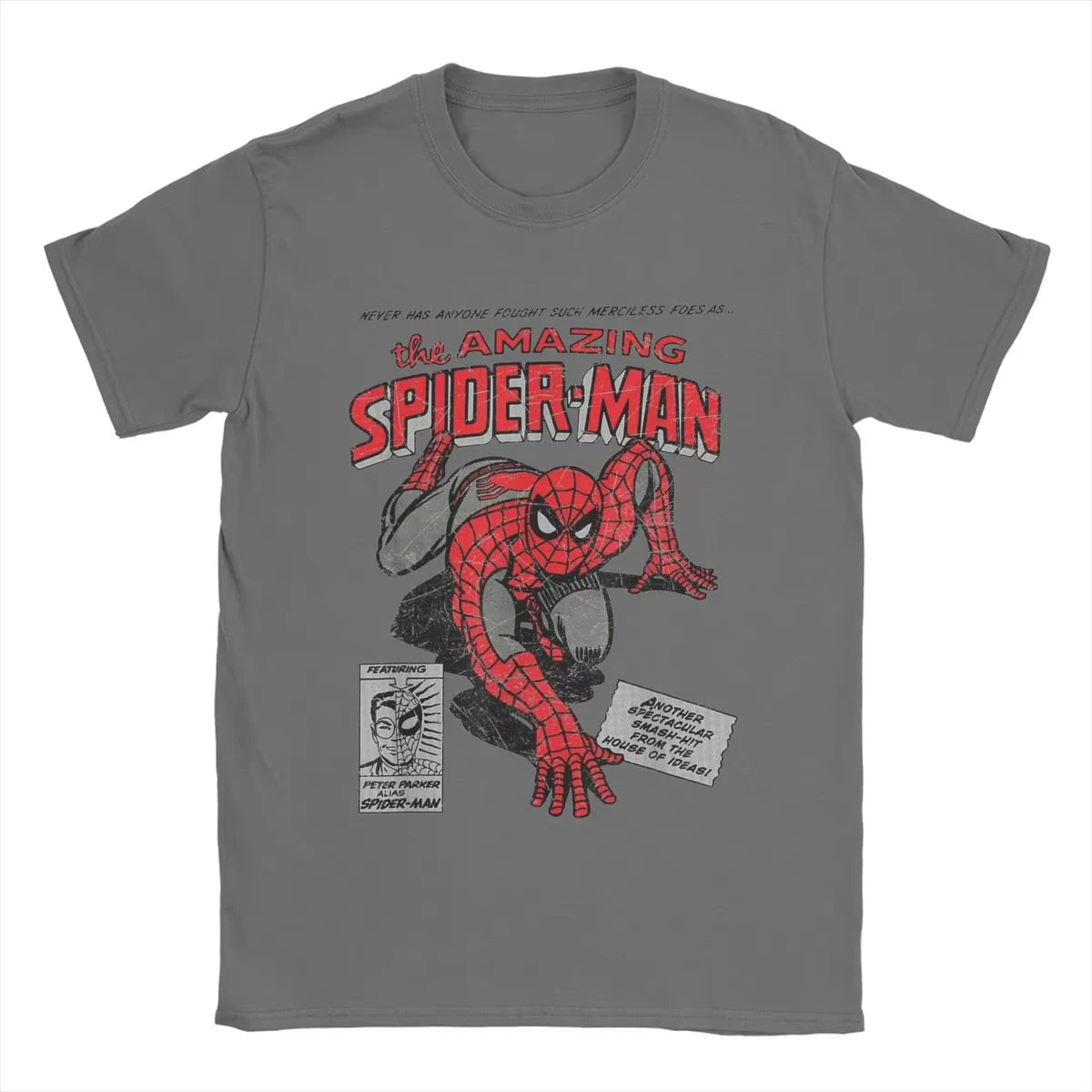 Spider-Man Retro Comic Movie T-Shirt - Image 6