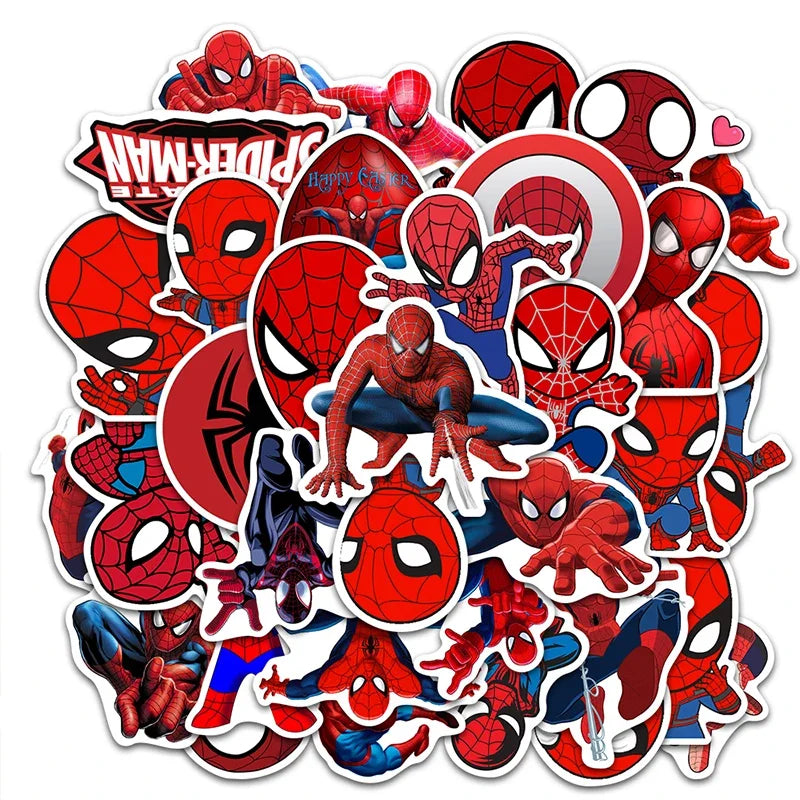 Cartoon Spider-Man Stickers - Image 6