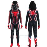 Black Spider-Man 2099 Miles Morales Cosplay Costume