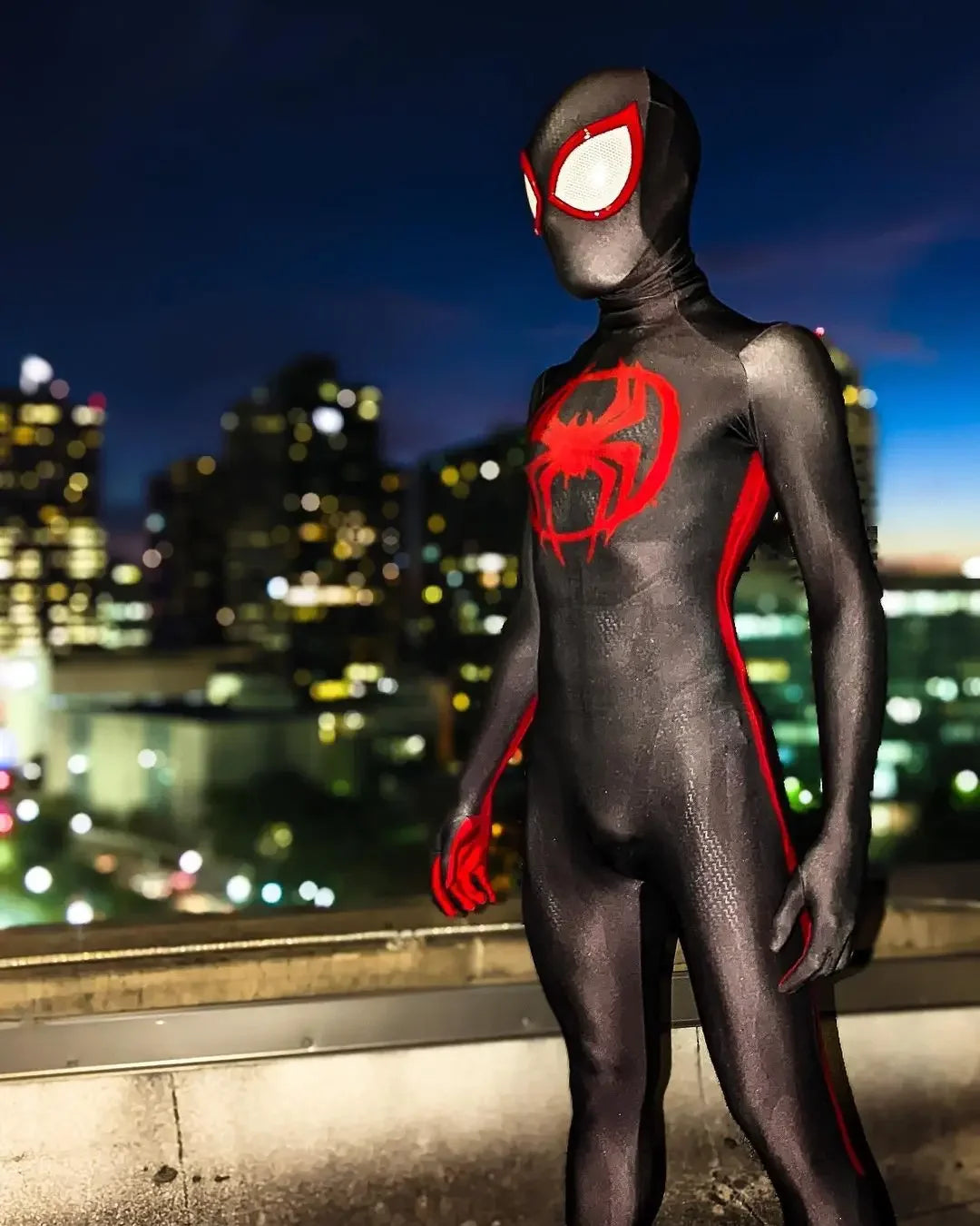 Across the Spider-Verse Miles Morales Cosplay Costume - Image 3