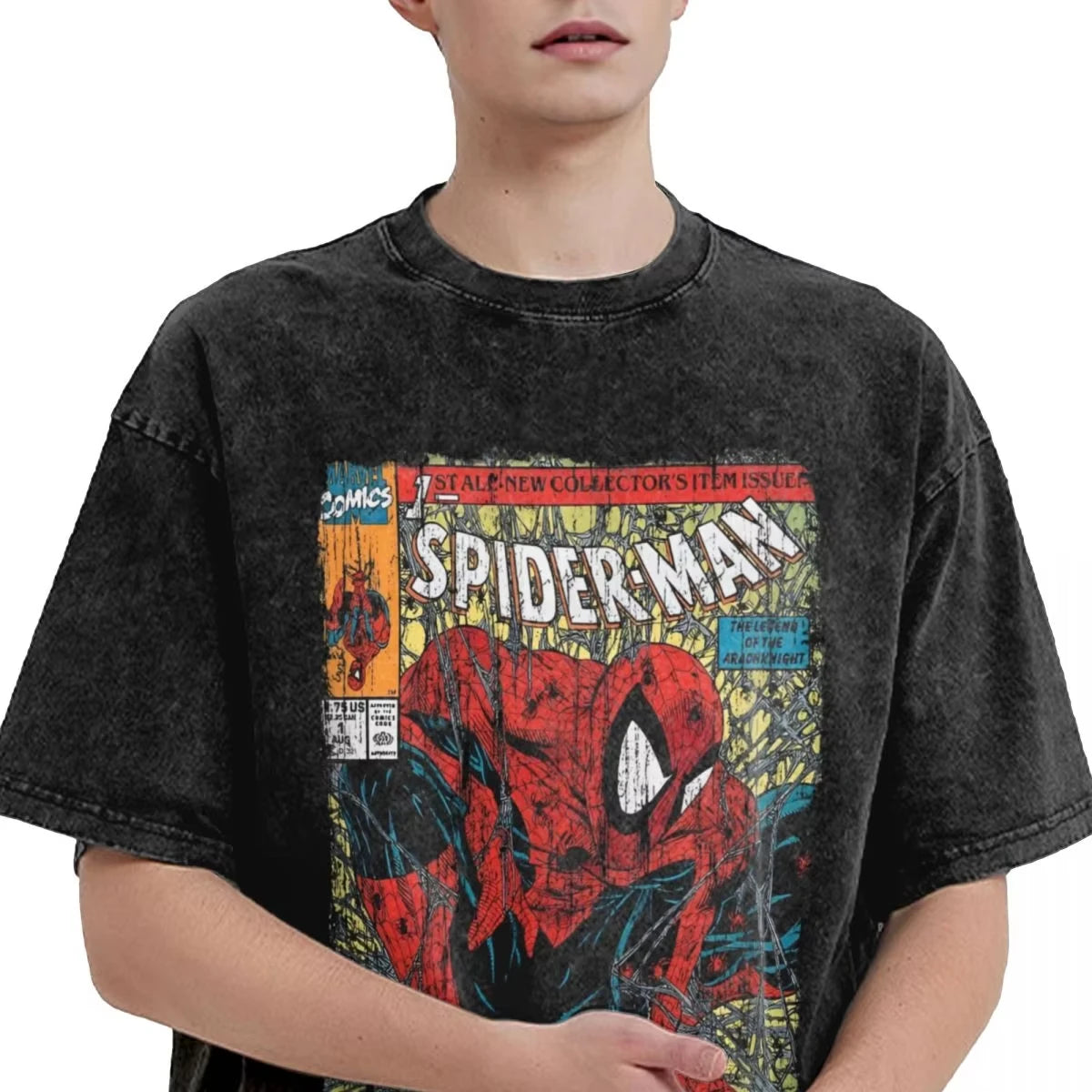 Retro Spider-Man Hero T-Shirt - Image 2
