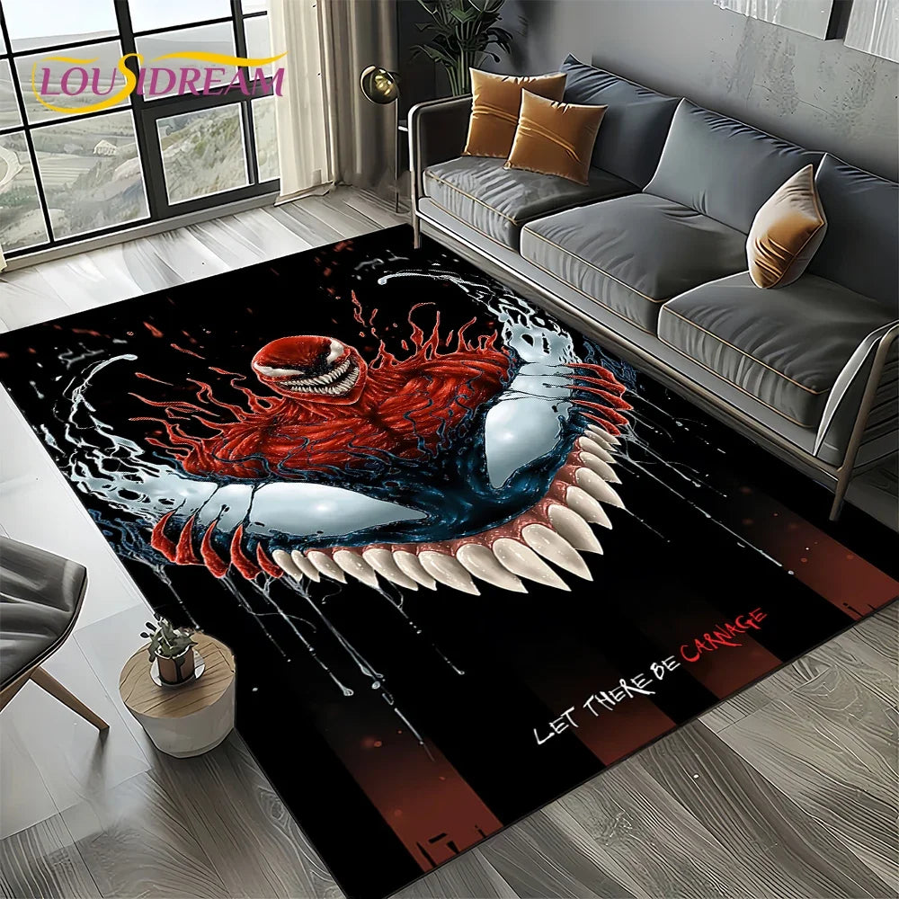 Spider-Man Marvel Avengers Cartoon Rug - Image 16