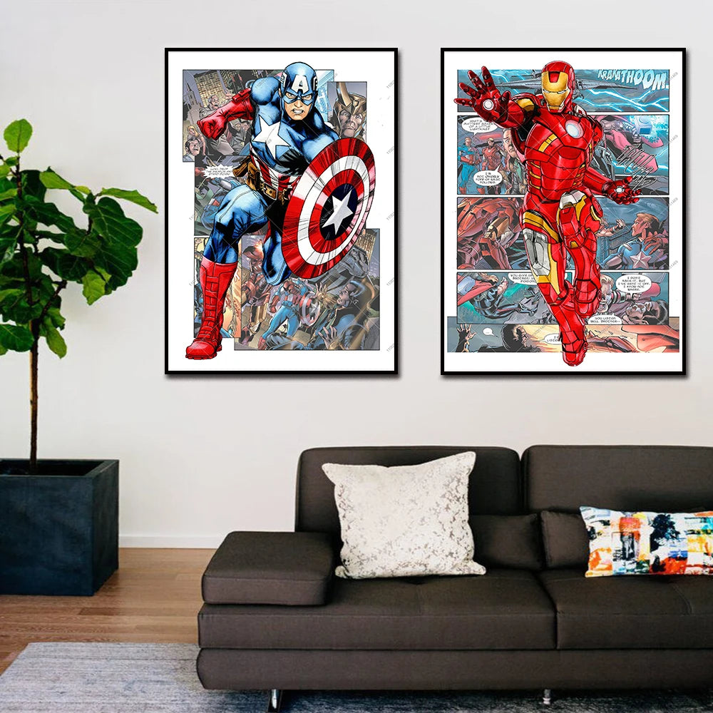 Marvel Avengers Wall Art - Image 4