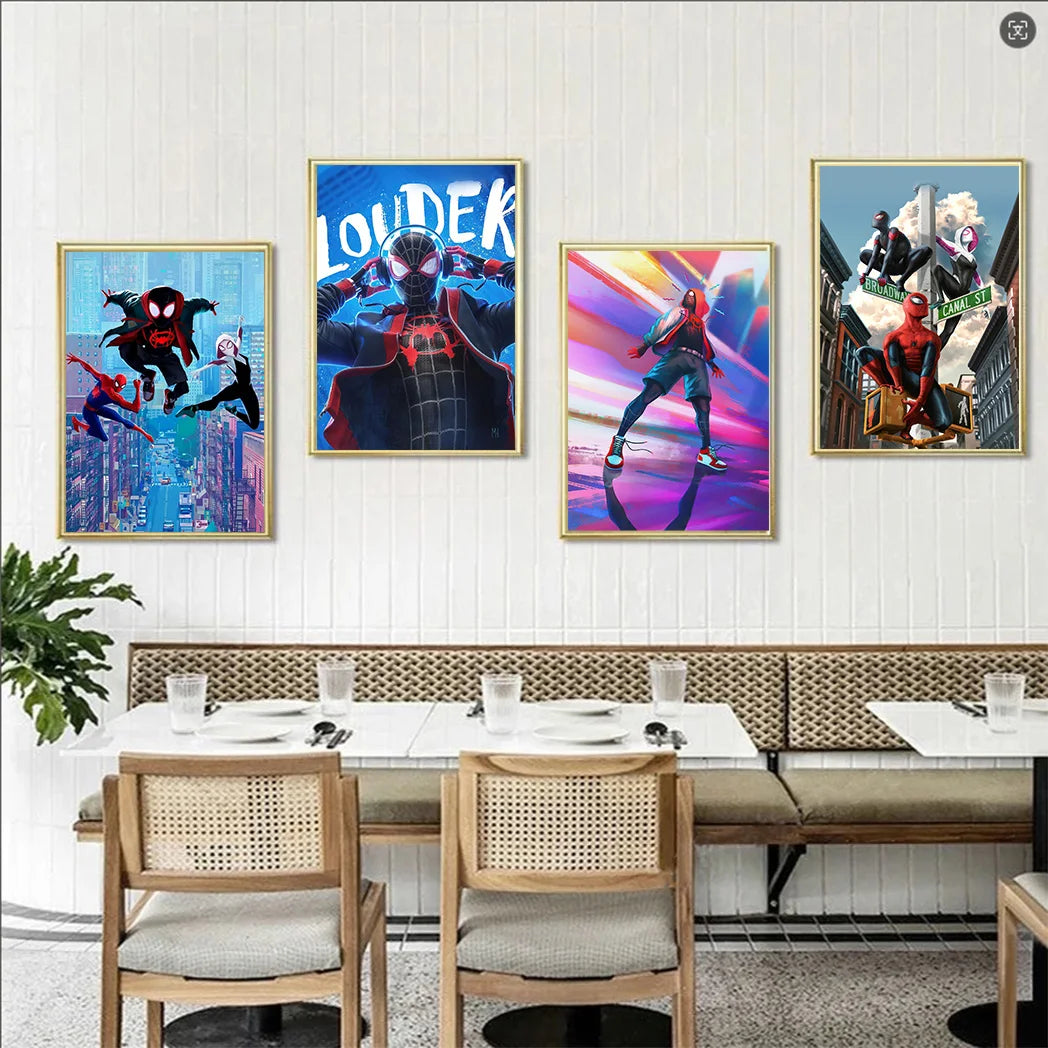 MINISO Marvel Superhero Spider-Man Poster - Image 4