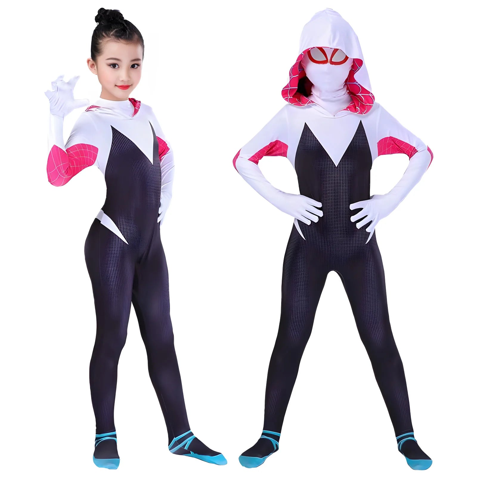 Kids Spider-Man Cosplay Costume - Image 4