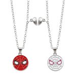 Spider-Gwen & Spider-Man Magnetic Necklac