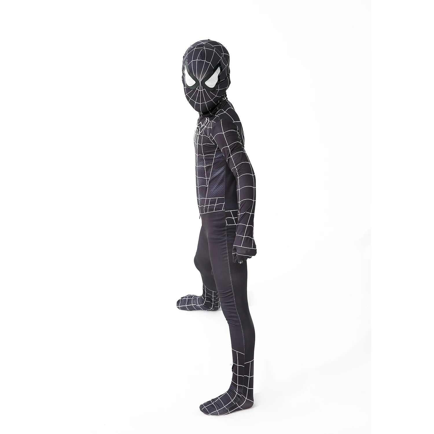 Black Spider-Man Superhero Costume - Image 2