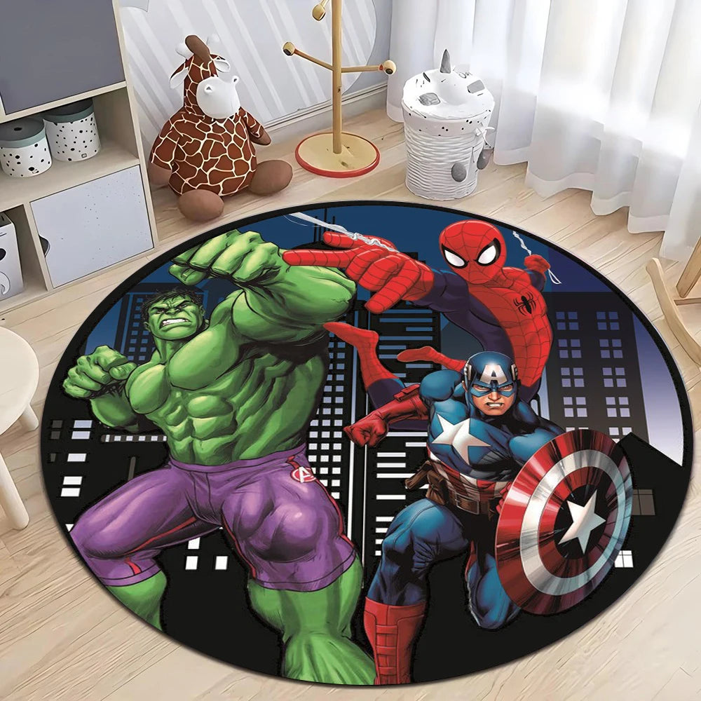 MINISO Marvel Spider-Man Round Rug - Image 19