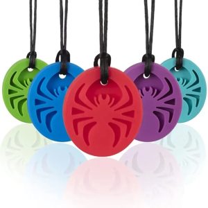 New Creative Multicolour Spider Silicone Necklace