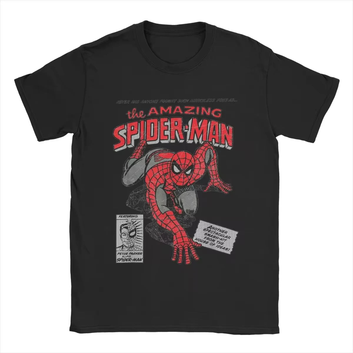 Spider-Man Retro Comic Movie T-Shirt