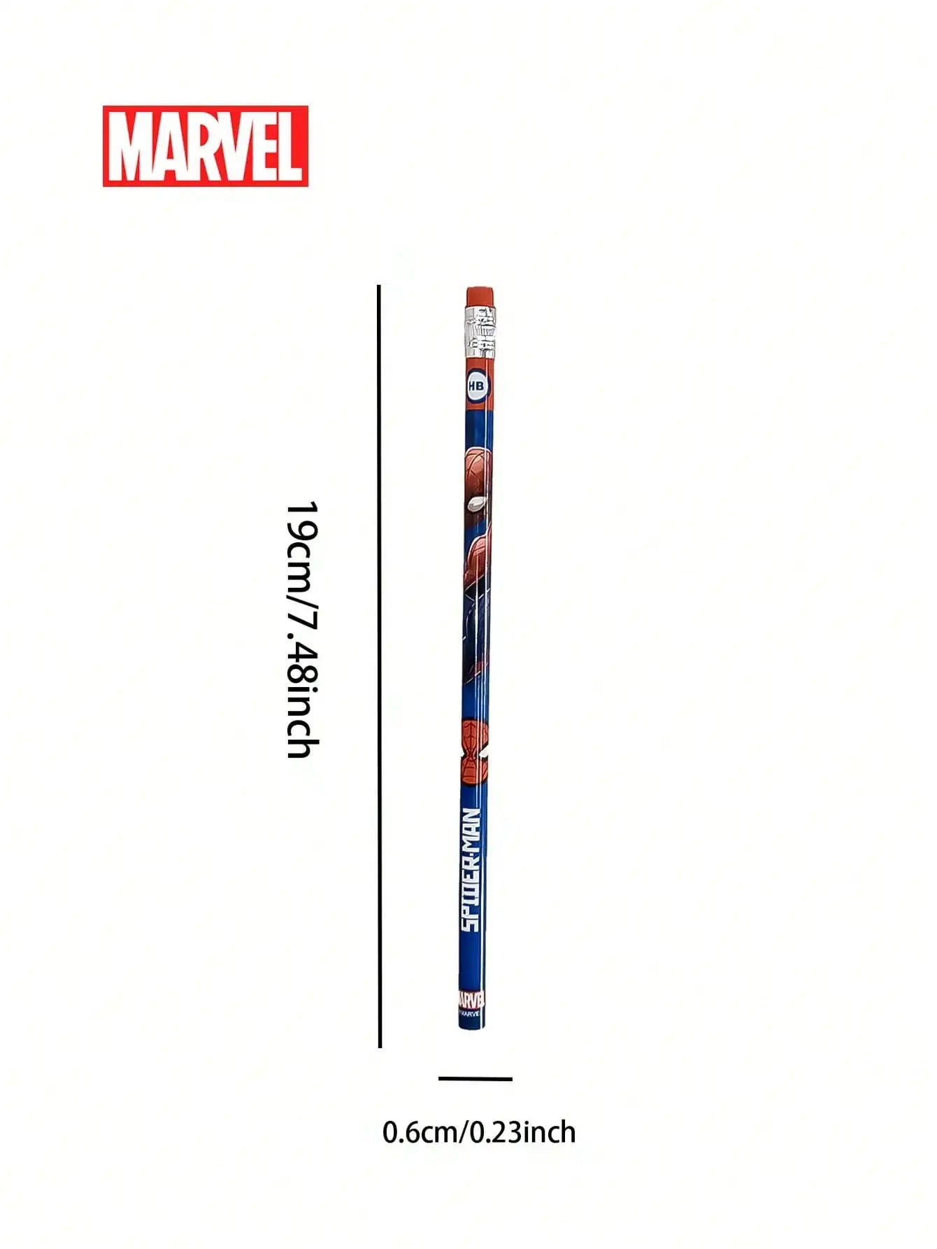 12pcs Marvel Official Spider-Man Pencil Set - Image 2