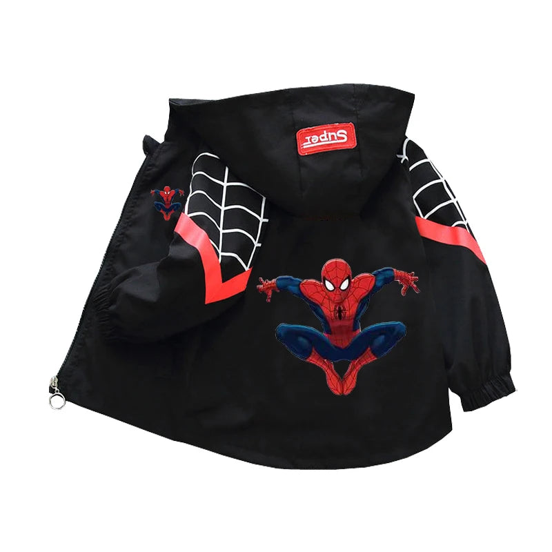 Boys & Girls Spider-Man Hooded Jacket - Image 20