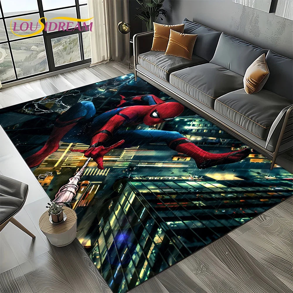 Spider-Man Marvel Avengers Cartoon Rug - Image 12