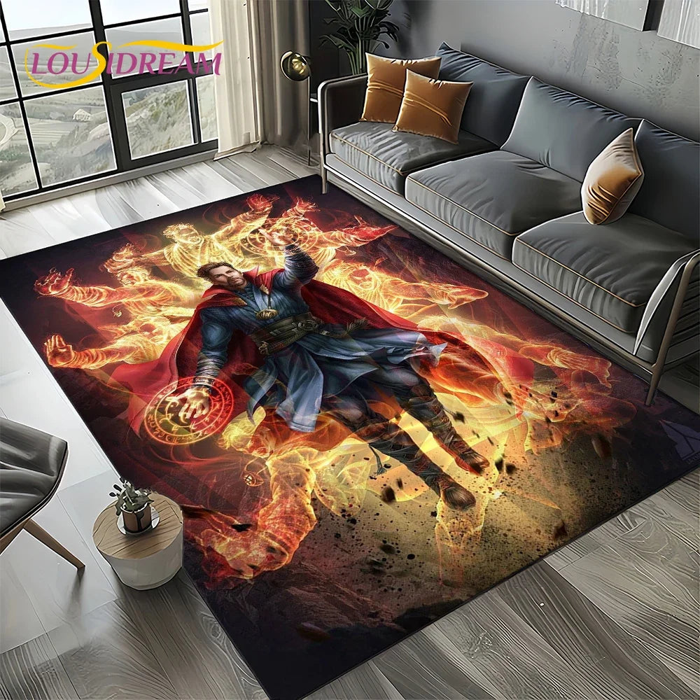 Spider-Man Marvel Avengers Cartoon Rug - Image 17