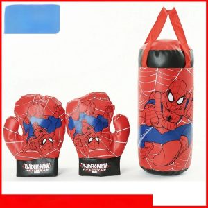 New Anime Marvel Spider-Man Children’s Toy Boxing Gloves Set