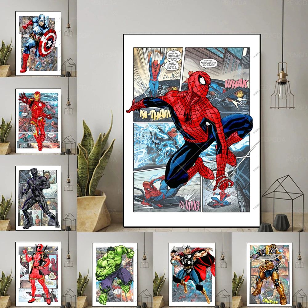 Marvel Avengers Wall Art