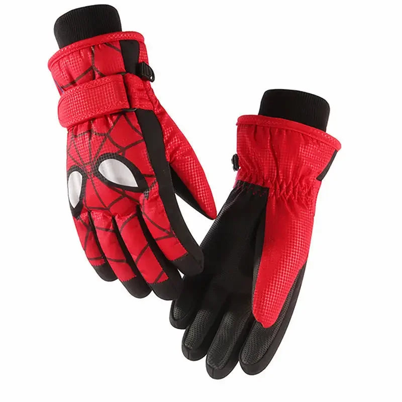 Spider-Man Cartoon Children's Warm Thickened Gloves - Image 7