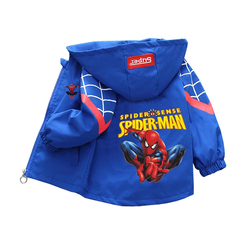 Boys & Girls Spider-Man Hooded Jacket - Image 37