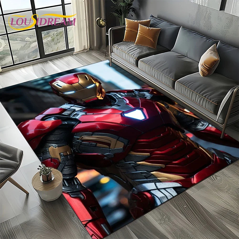 Spider-Man Marvel Avengers Cartoon Rug - Image 22