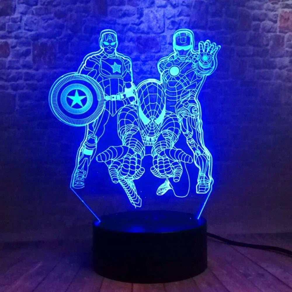 2024 Spider-Man vs. Venom LED Night Light - Image 10