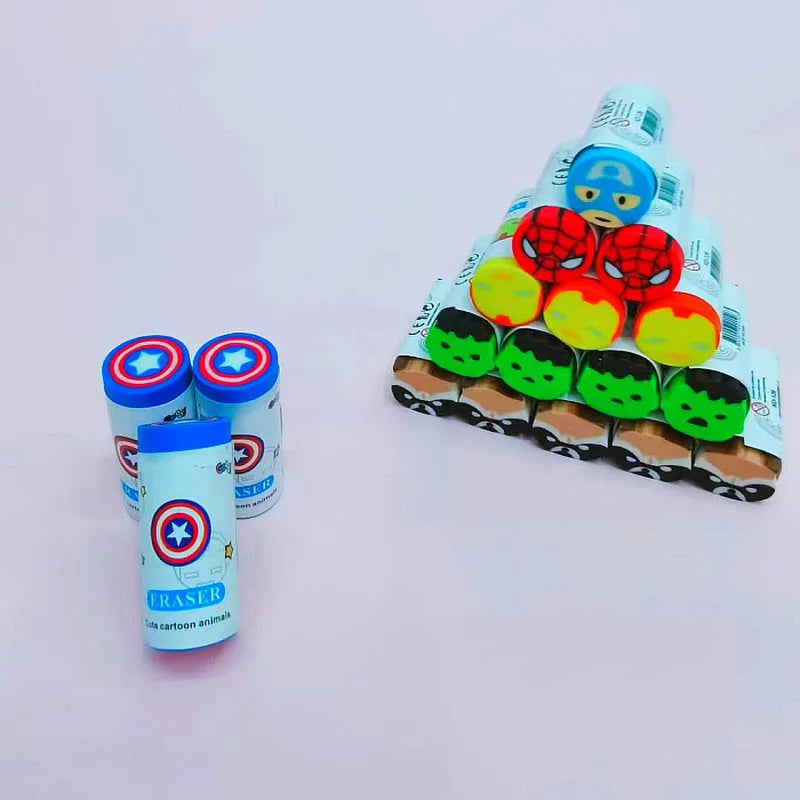 24pcs Avengers Spider-Man Erasers - Image 5