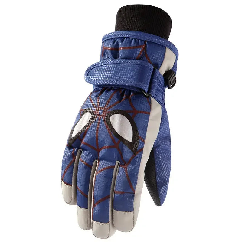 Spider-Man Cartoon Children's Warm Thickened Gloves - Image 8