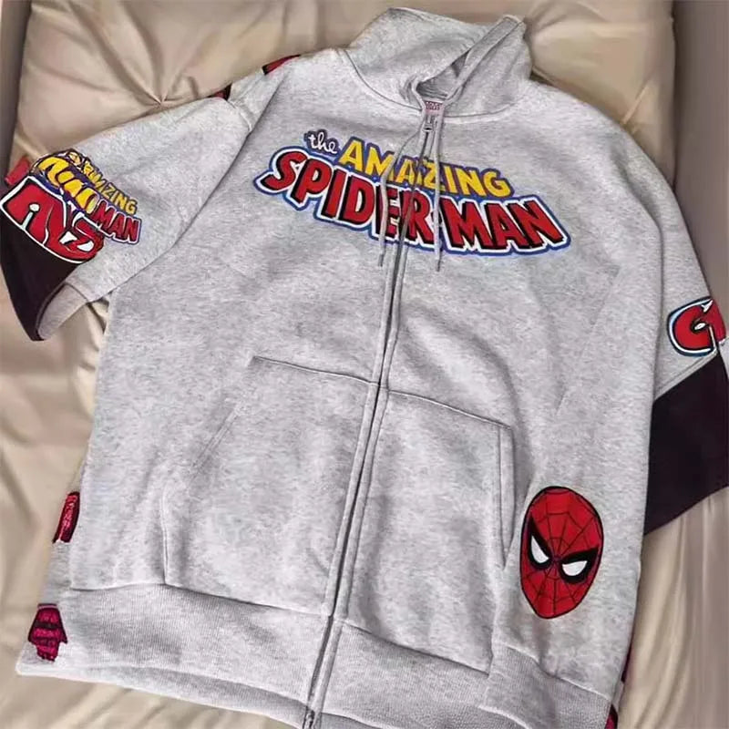 Spider-Man Print Hoodie - Image 4